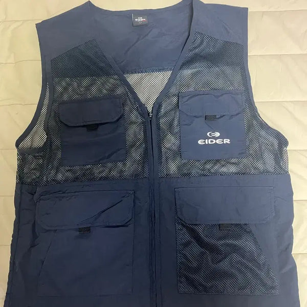 [BUNJANG] Eider Carbon Collar Mesh Vest - Large / 아이더 메쉬 조끼 카본칼라 라지