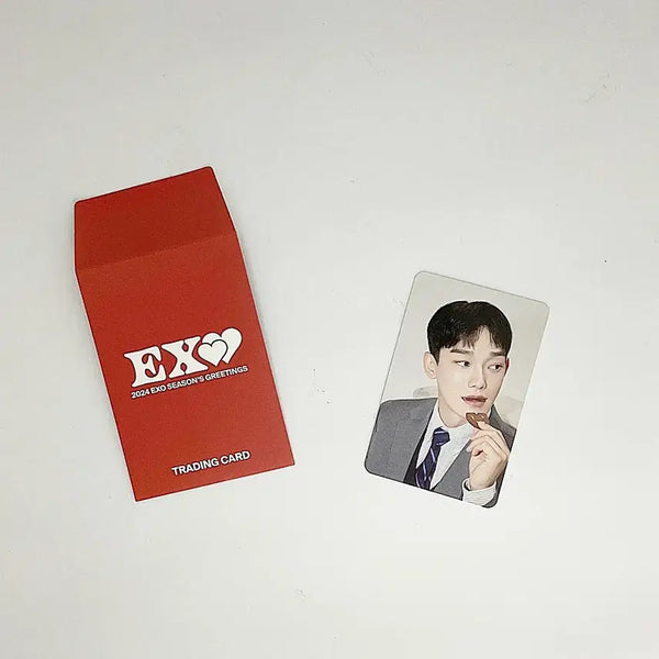 [BUNJANG] EXO Chen 2024 Season's Greetings Photocard B_3 / 엑소 첸 2024 시즌그리팅 트레이딩 카드 포토카드 포카 B_3 EXO CHEN 2024 SEASON'S GREETINGS PHOTOCARD B_3