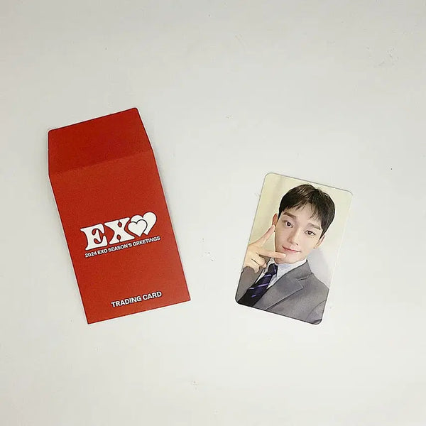 [BUNJANG] EXO Chen 2024 Season's Greetings Photocard B_2 / 엑소 첸 2024 시즌그리팅 트레이딩 카드 포토카드 포카 B_2 EXO CHEN 2024 SEASON'S GREETINGS PHOTOCARD B_2