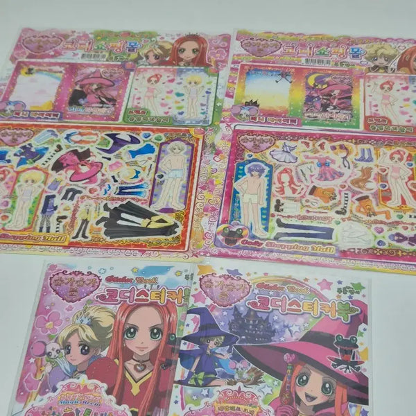 [BUNJANG] Sugar Sugar Rune Coordinate Sticker Set / 슈가슈가룬 코디스티커 세트(사진 구성 일괄)