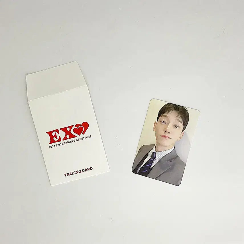 [BUNJANG] EXO Chen 2024 Season's Greetings Photocard A_3 / 엑소 첸 2024 시즌그리팅 트레이딩 카드 포토카드 포카 A_3 EXO CHEN 2024 SEASON'S GREETINGS PHOTOCARD A_3