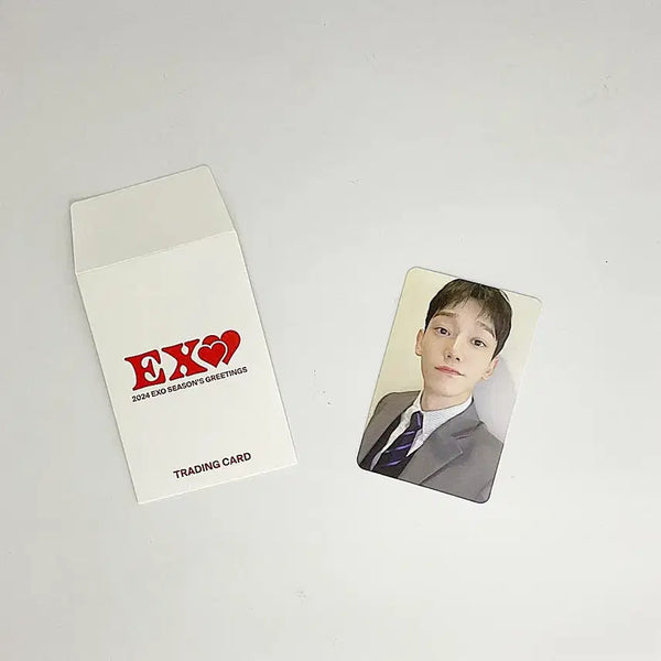 [BUNJANG] EXO Chen 2024 Season's Greetings Photocard A_3 / 엑소 첸 2024 시즌그리팅 트레이딩 카드 포토카드 포카 A_3 EXO CHEN 2024 SEASON'S GREETINGS PHOTOCARD A_3