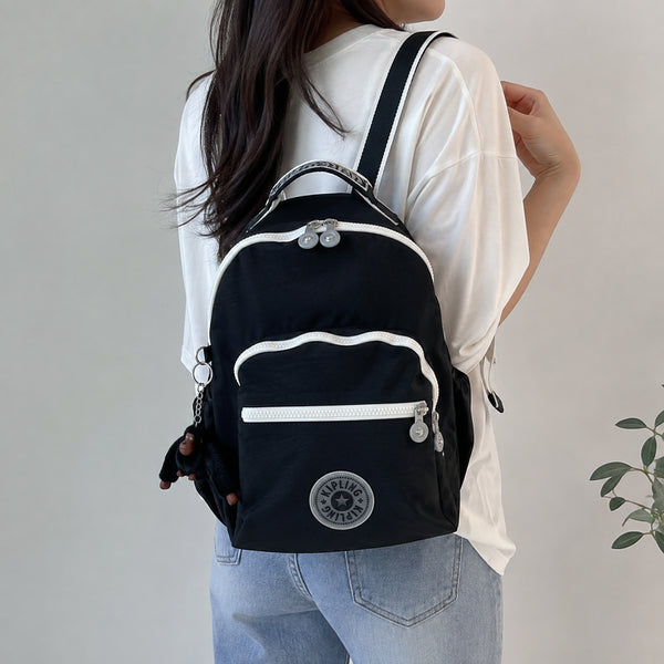 [BUNJANG] Kipling Black Backpack / 키플링 블랙 백팩