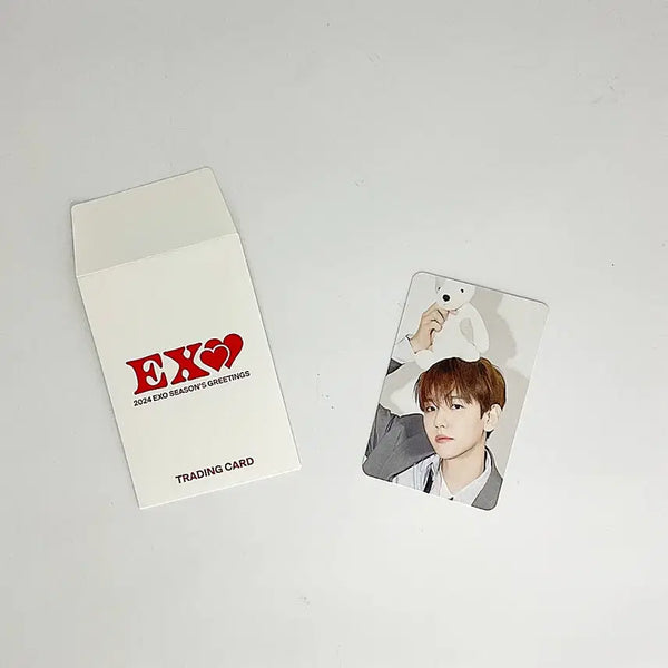 [BUNJANG] EXO Baekhyun 2024 Season's Greetings Photocard A_1 / 엑소 백현 2024 시즌그리팅 트레이딩 카드 포토카드 포카 A_1 EXO BAEKHYUN 2024 SEASON'S GREETINGS PHOTOCARD A_1