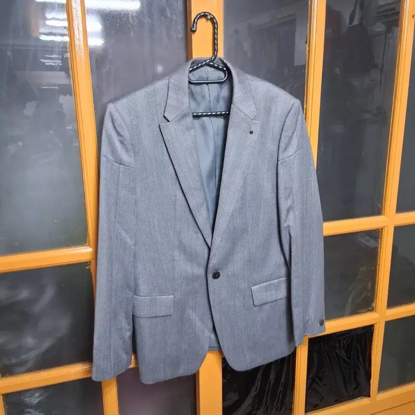 [BUNJANG] Intermezzo Men's Slim Fit Herringbone Suit Jacket / 인터메조 남성95 수트
