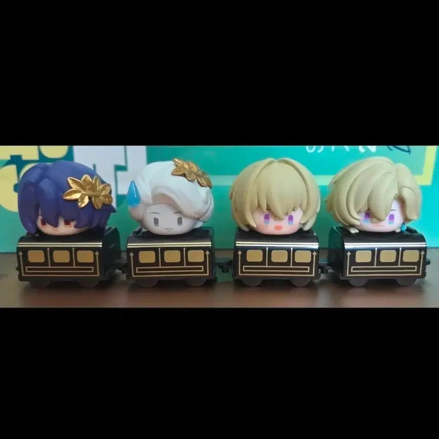 [BUNJANG] Honkai Star Rail Welt Aventurine Train Figure / 붕괴 스타레일 붕스 레이시오 어벤츄린 열차 피규어