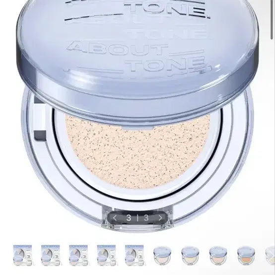 [BUNJANG] Abouttone Water Layer Fit Cushion SPF 50+ PA++++ (21.5 Warm Beige) with Refill / 어바웃톤 워터 레이어 핏 쿠션 21.5호 웜베이지 리필 본품