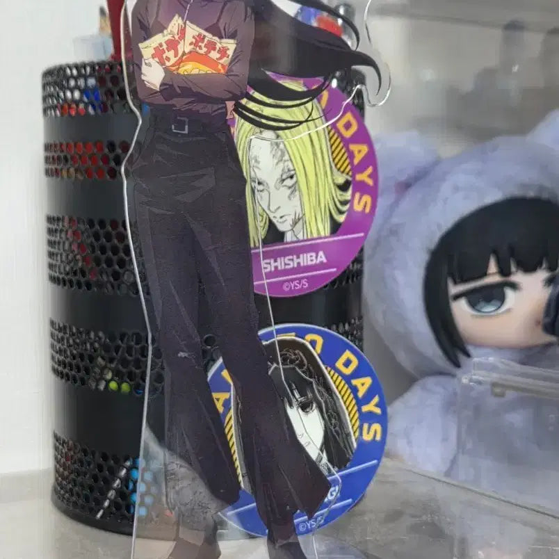 [BUNJANG] Sakamoto Days Shishiba Osaragi Acrylic Standee Bundle Set / 사카데이 사카모토데이즈 시시바 오사라기 아크릴 일괄