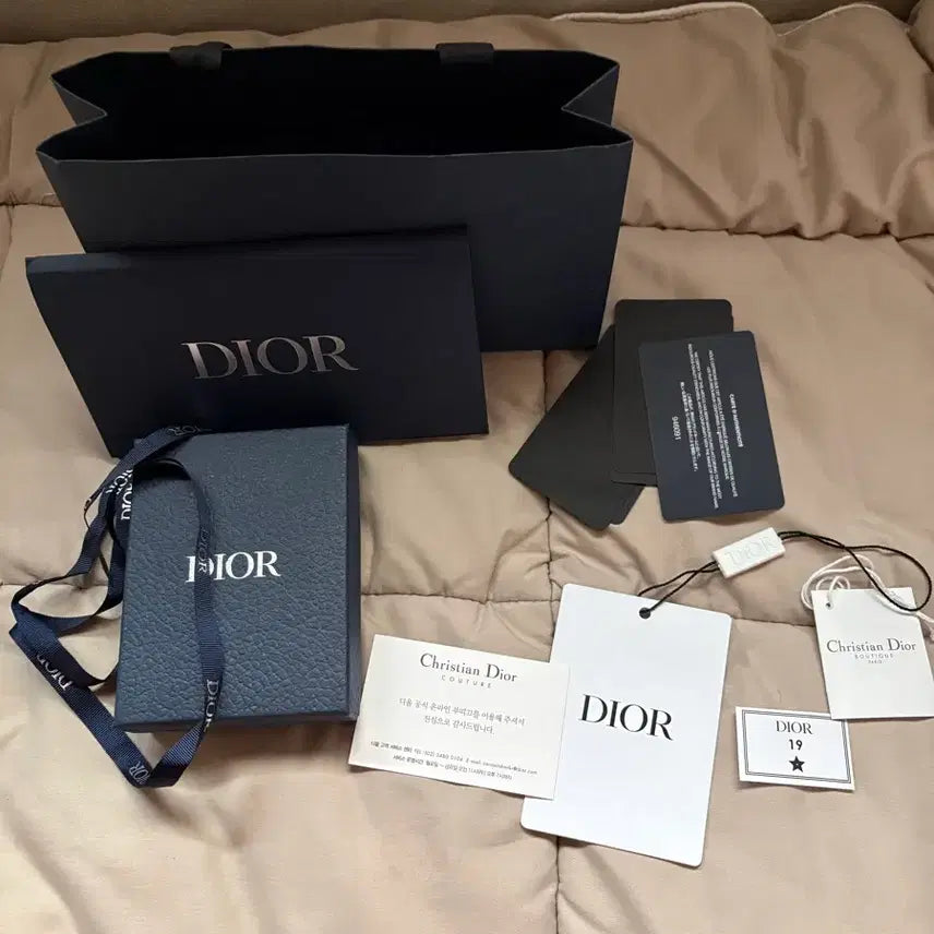 [BUNJANG] Dior Oblique Card Holder Full Set / 디올 오블리크 카드지갑 풀박스