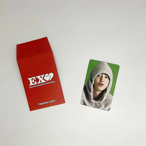 [BUNJANG] EXO Xiumin 2024 Season's Greetings Trading Photocard B_2 / 엑소 시우민 2024 시즌그리팅 트레이딩 카드 포토카드 포카 B_2 EXO XIUMIN 2024 SEASON'S GREETINGS PHOTOCARD B_2