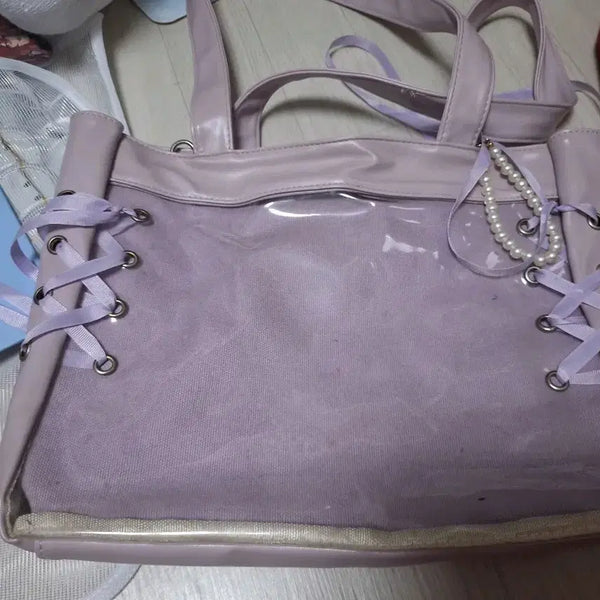 [BUNJANG] Lavender Ita Bag / 연보라 라벤더 이타백 팝니다