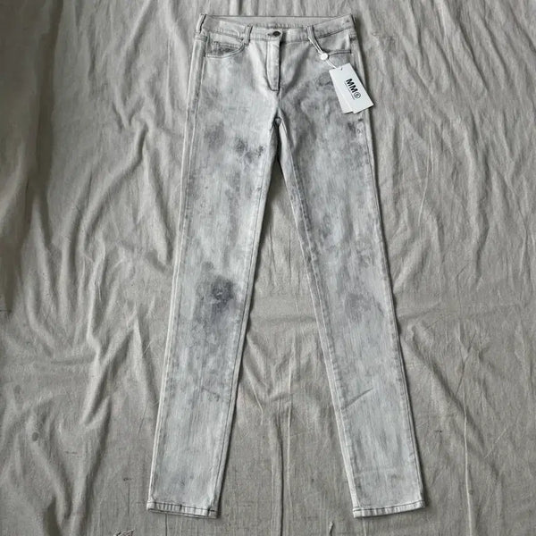 [BUNJANG] Maison Margiela MM6 Stonewashed Denim Pants Size 42 / 마르지엘라 MM6 스톤워싱 데님팬츠 42