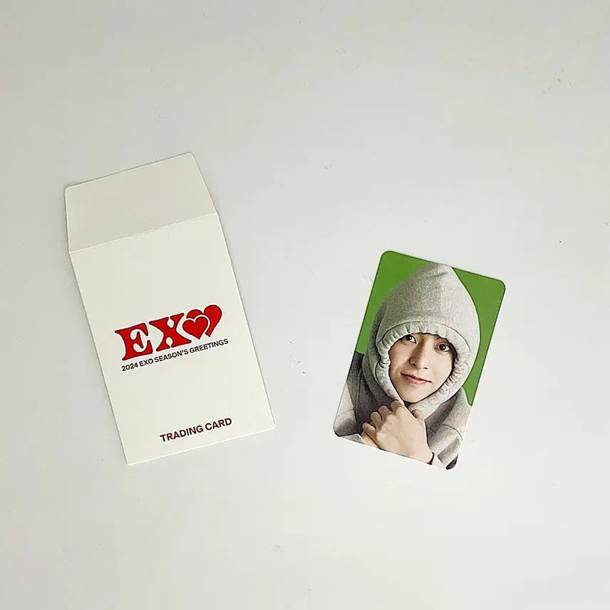 [BUNJANG] EXO Xiumin 2024 Season's Greetings Trading Photocard A_2 / 엑소 시우민 2024 시즌그리팅 트레이딩 카드 포토카드 포카 A_2 EXO XIUMIN 2024 SEASON'S GREETINGS PHOTOCARD A_2