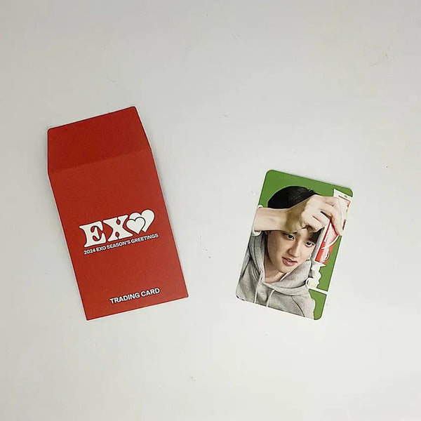 [BUNJANG] EXO D.O. 2024 Season's Greetings Trading Photocard B_1 / 엑소 디오 2024 시즌그리팅 트레이딩 카드 포토카드 포카 B_1 EXO D.O. 2024 SEASON'S GREETINGS PHOTOCARD B_1