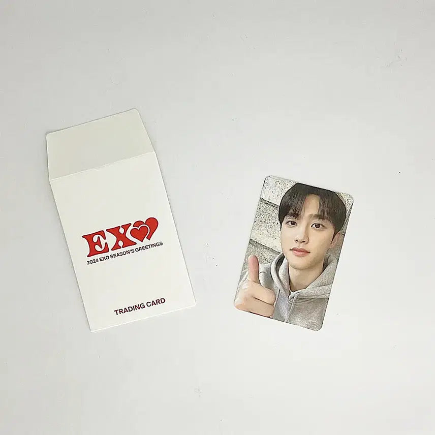 [BUNJANG] EXO D.O. 2024 Season's Greetings Photocard A_3 / 엑소 디오 2024 시즌그리팅 트레이딩 카드 포토카드 포카 A_3 EXO D.O. 2024 SEASON'S GREETINGS PHOTOCARD A_3