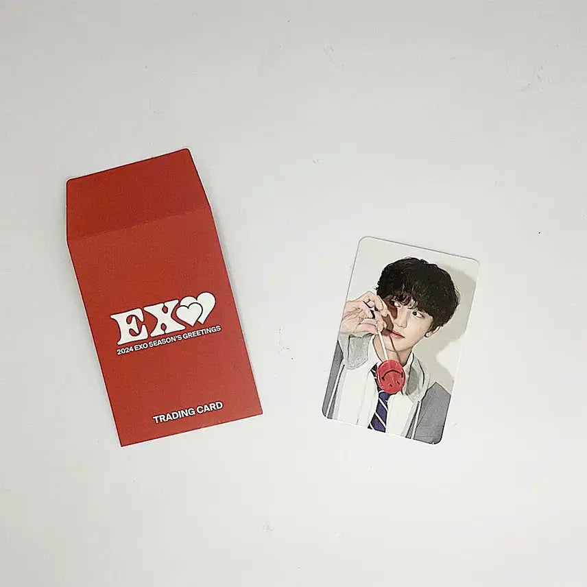 [BUNJANG] EXO Chanyeol 2024 Season's Greetings Trading Photocard B_1 / 엑소 찬열 2024 시즌그리팅 트레이딩 카드 포토카드 포카 B_1 EXO CHANYEOL 2024 SEASON'S GREETINGS PHOTOCARD B_1