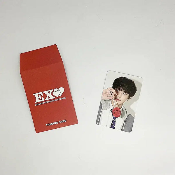 [BUNJANG] EXO Chanyeol 2024 Season's Greetings Trading Photocard B_1 / 엑소 찬열 2024 시즌그리팅 트레이딩 카드 포토카드 포카 B_1 EXO CHANYEOL 2024 SEASON'S GREETINGS PHOTOCARD B_1