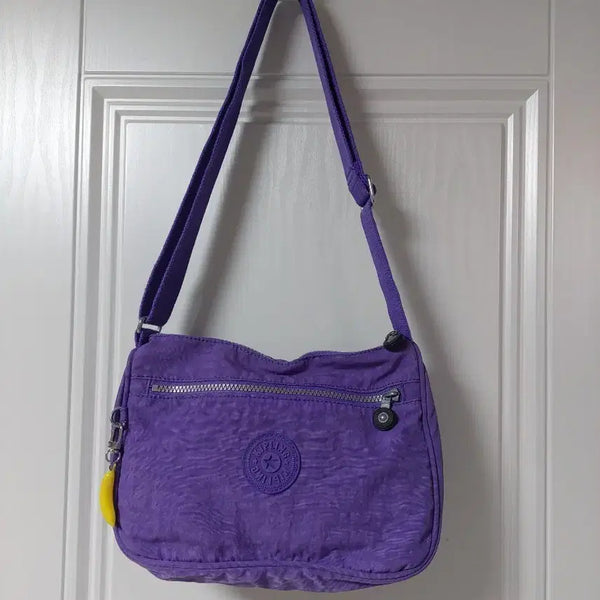 [BUNJANG] Kipling Crossbody Bag Purple / 키플링 크로스백 보라색