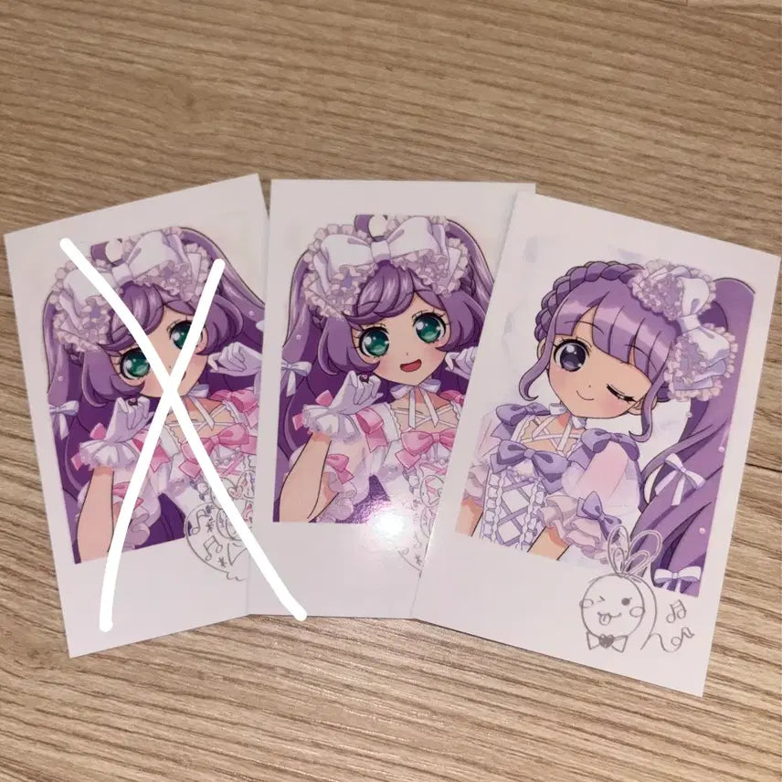 [BUNJANG] Pripara Lapari Exclusive Signed Cheki Lala Non Bundle Set / 급전 ) 프리파라 라파리 특전 싸인체키 라라 논 일괄