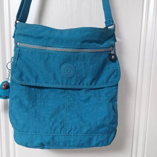 [BUNJANG] Kipling Crossbody Bag Blue / 키플링 크로스백 블루
