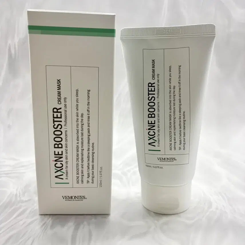 [BUNJANG] Be My Taste Booster Cream Mask 150ml / 우체국당일발송 베몽테스 악신 부스터 크림 마스크 150ml 에스테틱 여드름 트러블 피부 워시오프 마스크