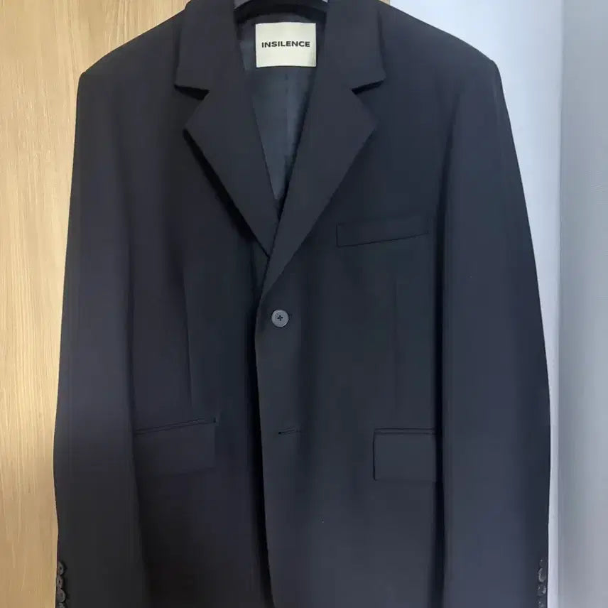 [BUNJANG] Insilence Oversized Wool Blazer Black L / (새상품) 인사일런스 오버사이즈 울 블레이저 L사이즈 블랙