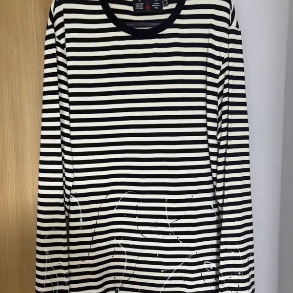 [BUNJANG] Oam Factory Esselmi Stripe Long Sleeve T-Shirt Size 2 / Oam factory 에씰미 스트라이프 롱슬리브 2사이즈