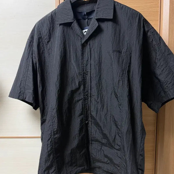 [BUNJANG] Juun.J 23SS Nylon Short Sleeve Shirt Size 46 / 준지 23ss 나일론 반팔 셔츠 46사이즈