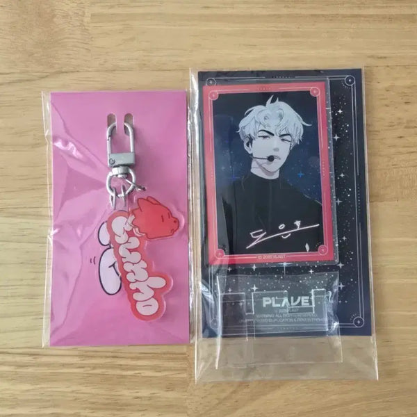 [BUNJANG] P NATION EUNHO 'Why Why Why' Acrylic Keychain & Card Bundle Set / 플레이브 은호 왜요왜요왜 키링, 애니메이트 아크릴 카드 일괄