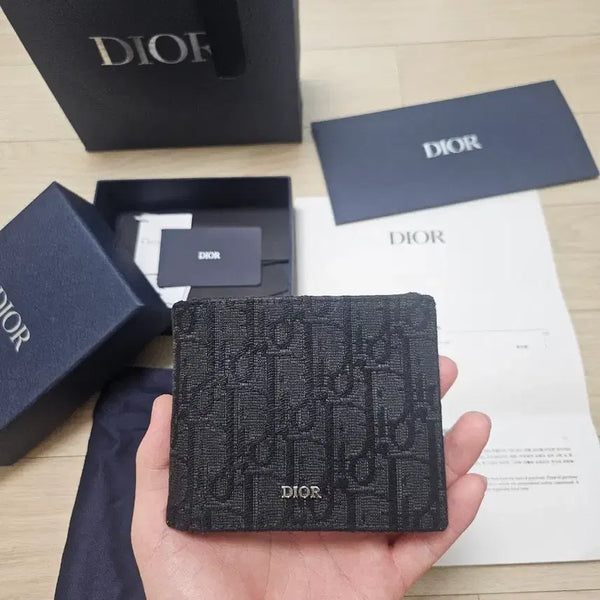 [BUNJANG] Dior Oblique Bifold Wallet / 디올 오블리크 반지갑