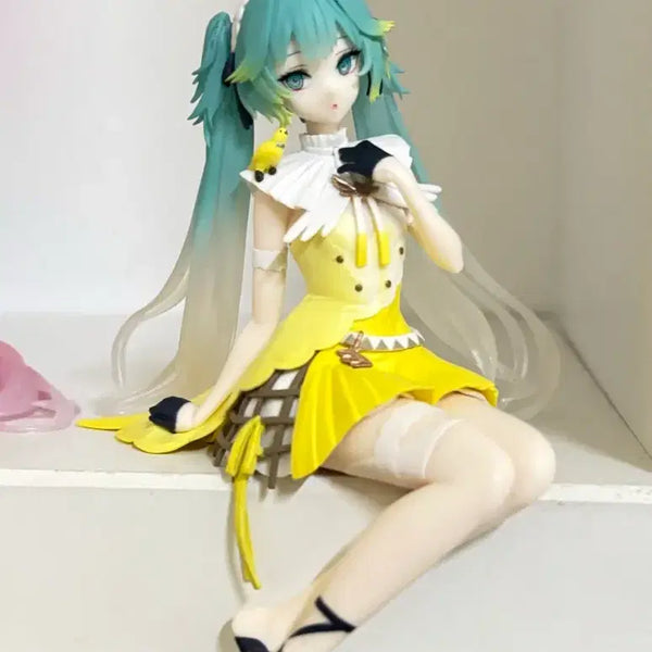[BUNJANG] Vocaloid Hatsune Miku Canaria Noodle Stopper Figure / 하츠네 미쿠 카나리아 누들스토퍼 판매합니다!