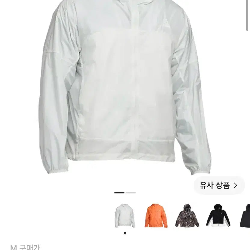[BUNJANG] Nike ACG Windproof Cinder Cone Jacket Light Silver - Asia M / 나이키 ACG 윈드프루프 신더 콘 자켓 라이트 실버 - 아시아 M