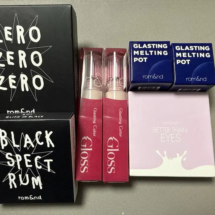 [BUNJANG] Rom&nd Makeup Box Set with Cushion / 롬앤 화장품box + 쿠션 포함