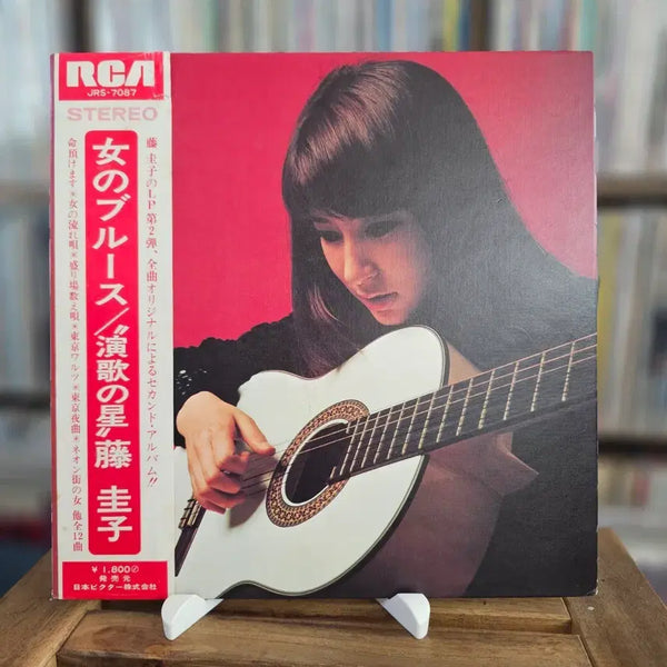 [BUNJANG] Keiko Fuji "Onna no Blues" 2nd LP / (엔카 명반, 가요코쿠, 오리콘 17주 연속 1위 앨범, 후지 케이코) Keiko Fuji LP