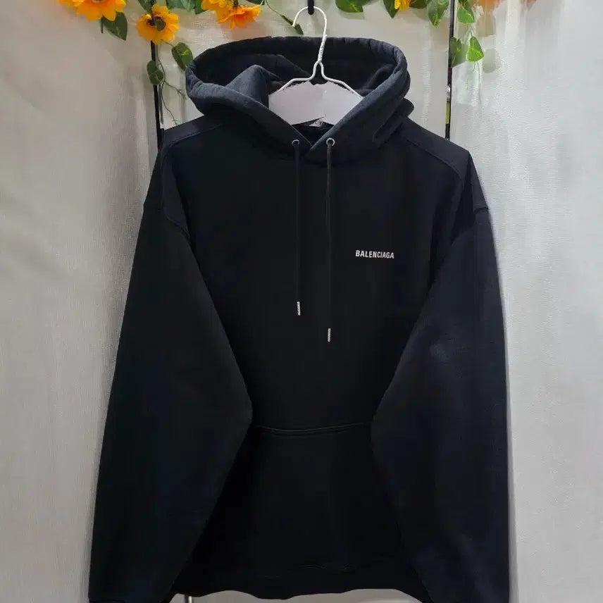 [BUNJANG] Balenciaga Logo Hoodie / 발렌시아가후드티셔츠