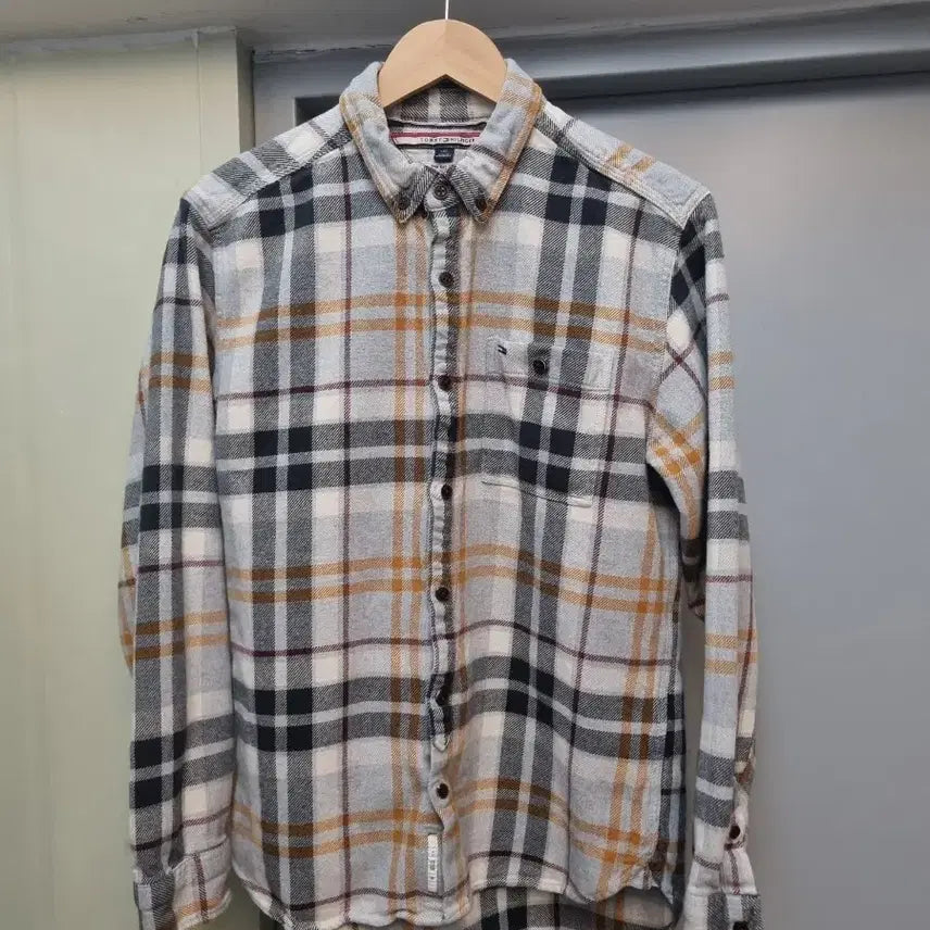 [BUNJANG] Tommy Hilfiger Check Shirt L / 타미힐피거 체크 셔츠 L