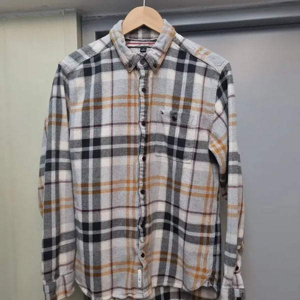 [BUNJANG] Tommy Hilfiger Check Shirt L / 타미힐피거 체크 셔츠 L
