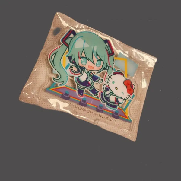 [BUNJANG] Hatsune Miku x Hello Kitty Sanrio Collaboration Acrylic Stand / 하츠네 미쿠 헬로 키티 산리오 아크릴 스탠드