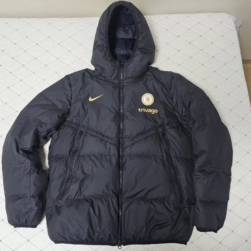 [BUNJANG] Nike Chelsea 23/24 Issued Storm-FIT Padded Training Jacket / 2324 나이키 첼시 지급용 스톰핏 패딩 자켓 트레이닝