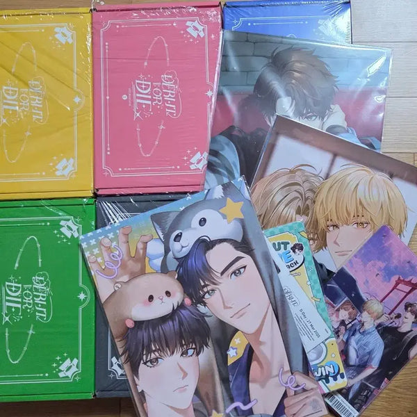 [BUNJANG] Debut or Die Thai Edition Limited Set Bundle / 데못죽 태국판 한정판 현장특전포함1~5권 일괄 판매할인