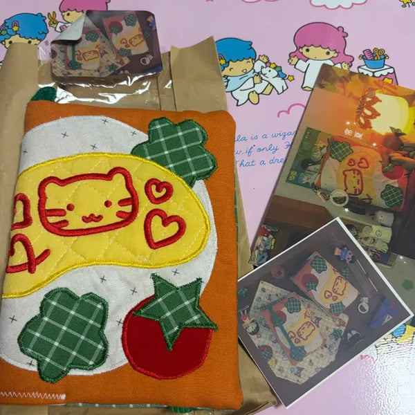[BUNJANG] Broccoli Omelette A6 Diary Cover / 브로콜리 상하 오므라이스 a6 다이어리 커버