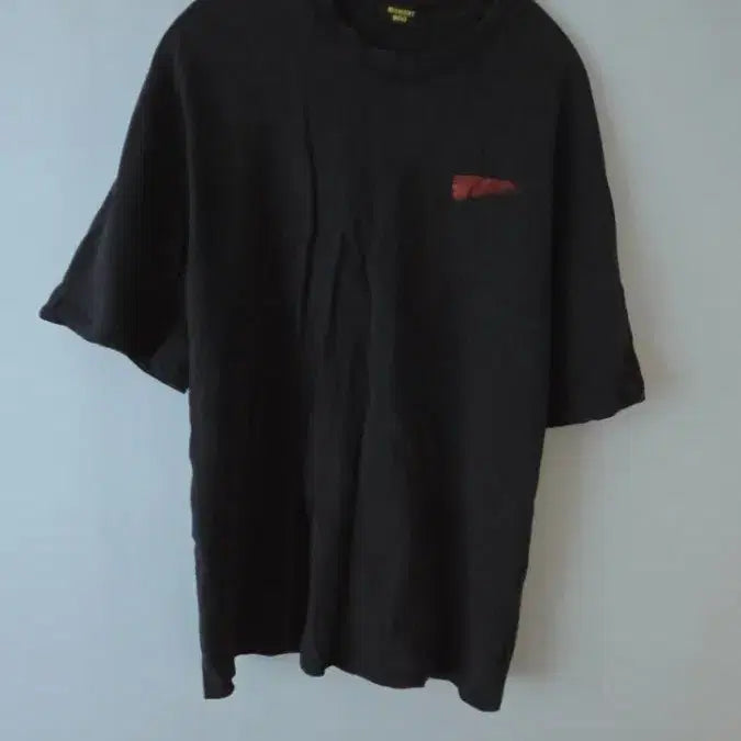 [BUNJANG] Logo Short Sleeve T-Shirt Black / 로고 반팔 티셔츠 블랙