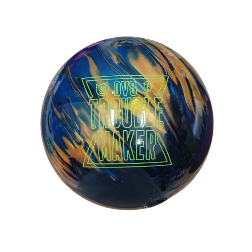 [BUNJANG] Troublemaker 15lb Two-Finger Bowling Ball (Restored) / 중고볼링공[복원완] 15p 투핑거 트러블메이커