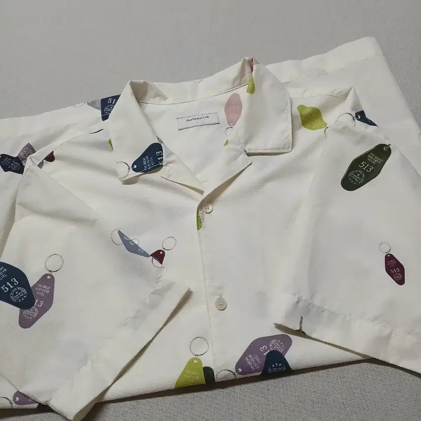 [BUNJANG] Customellow Short Sleeve Shirt / 커스텀멜로우 시원한 반팔 셔츠 남방