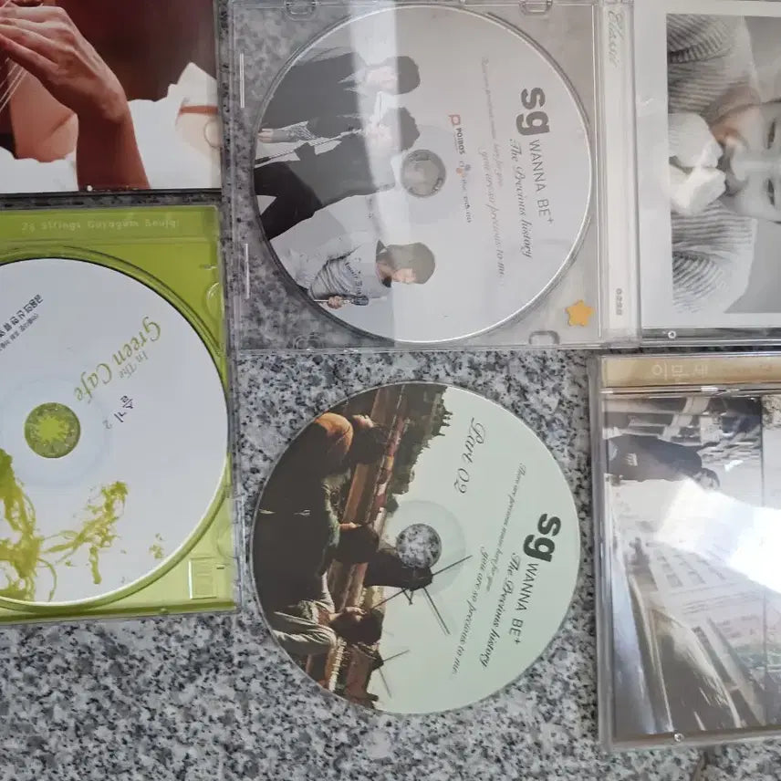 [BUNJANG] SG Wannabe Bundle Set 5 CDs/LPs / SG워너비 LP / CD 일괄 5장전부