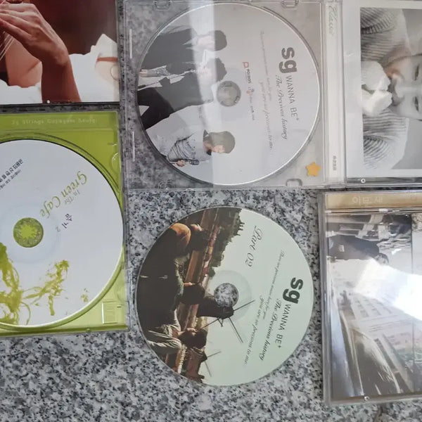 [BUNJANG] SG Wannabe Bundle Set 5 CDs/LPs / SG워너비 LP / CD 일괄 5장전부