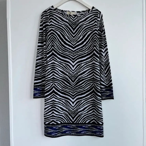 [BUNJANG] Michael Kors Zebra Pattern Dress M / 마이클코어스 지브라 패턴 원피스 M