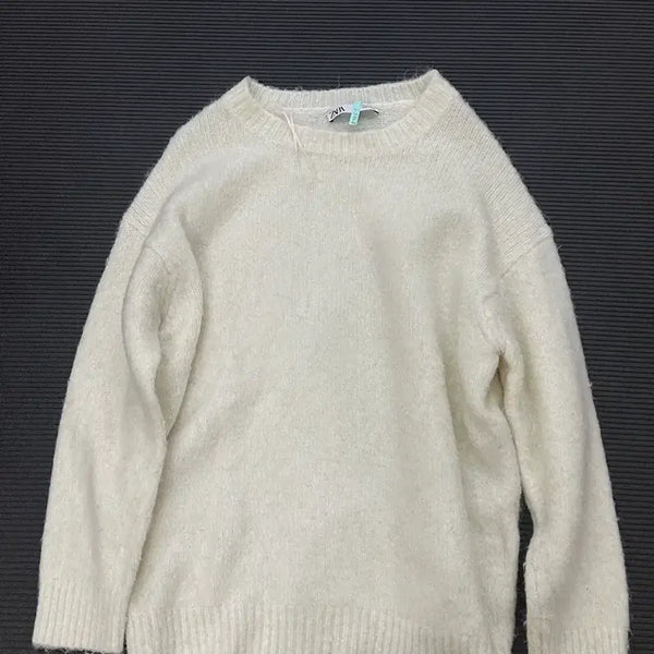 [BUNJANG] Zara Ivory Knit Sweater / 자라 니트 아이보리