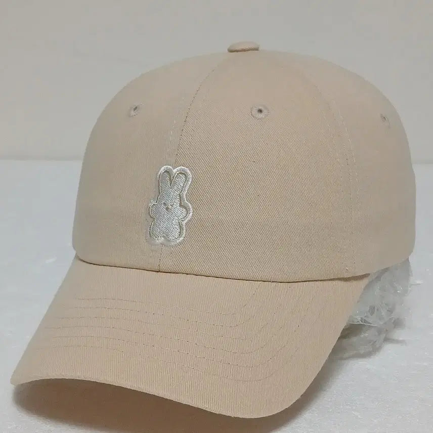 [BUNJANG] Roseoul Rabbit Embroidery Ball Cap / (F) 로서울 토끼 자수 모자 레빗 볼캡