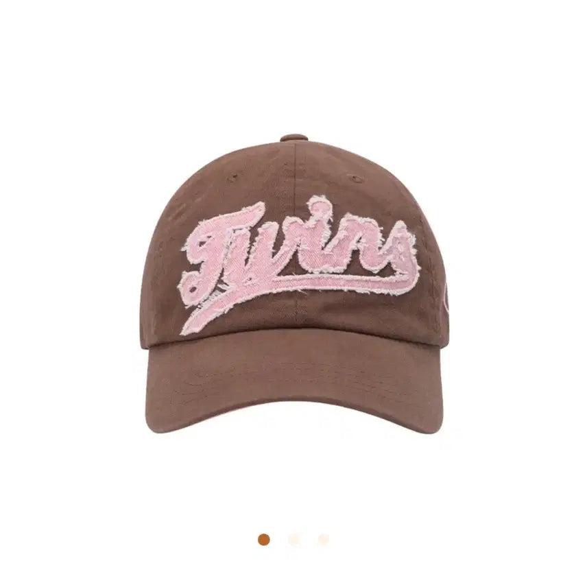 [BUNJANG] LG Twins Tanning Kitty Collaboration Vintage Patch Ball Cap / LG트윈스 엘지트윈스 태닝키티 콜라보 빈티지 패치 볼캡